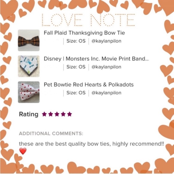 Reggie in Bowties | Monsters Inc. Disney Movie Print Bandana - Picture 9 of 11